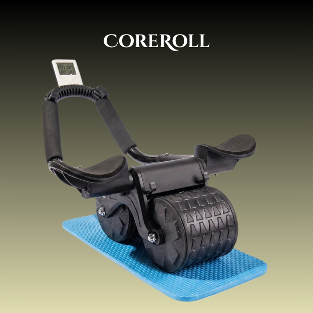 ™CoreRoll - גלגל בטן מתקדם לחיזוק שרירי הליבה. המבצע לזמן מוגבל בלבד!
