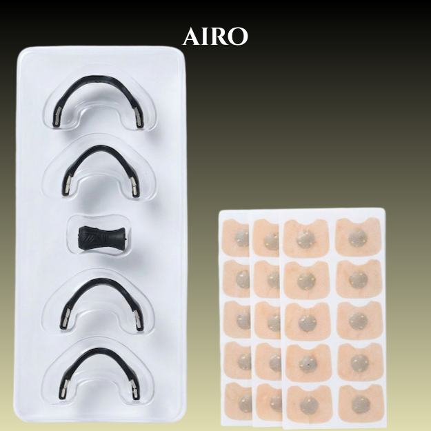 Airo™ - מדבקות אף לשיפור נשימה